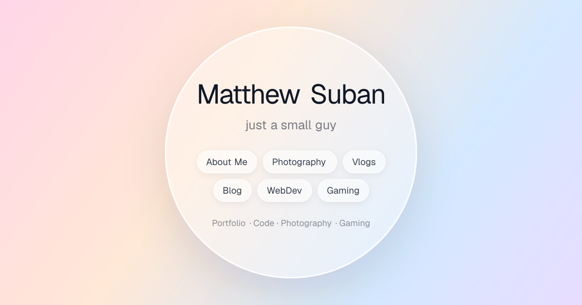 Matthew Suban